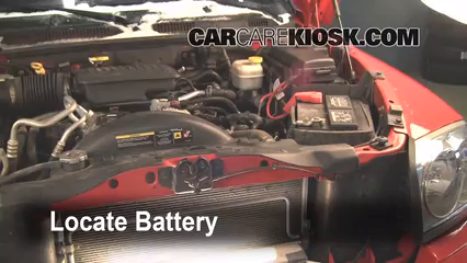2005 Dodge Dakota SLT 4.7L V8 Crew Cab Pickup Batterie Nettoyer la batterie et les cosses