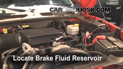 2005 Dodge Dakota SLT 4.7L V8 Crew Cab Pickup Brake Fluid Check Fluid Level