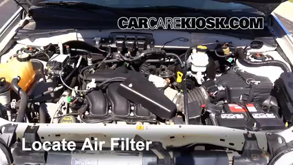 2005 Ford Escape Limited 3.0L V6 Air Filter (Engine) Replace