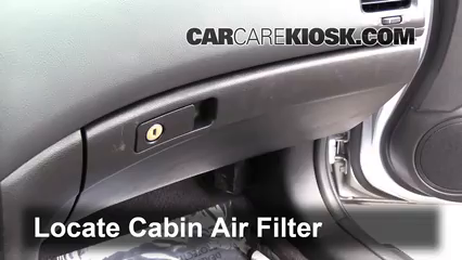 Cabin Air Filter Replacement: 2005 Honda Accord EX 3.0L V6 Sedan (4 Door)