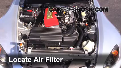 2005 Honda S2000 2.2L 4 Cyl. Air Filter (Engine)