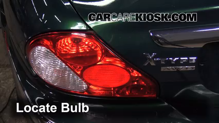 2005 Jaguar X-Type 3.0L V6 Sedan Lights Tail Light (replace bulb)