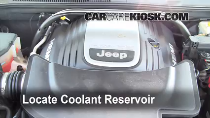 2005 Jeep Grand Cherokee Limited 5.7L V8 Coolant (Antifreeze) Add Coolant