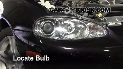 2005 Mazda Miata LS 1.8L 4 Cyl. Lights Headlight (replace bulb)