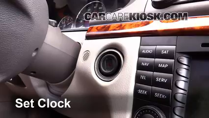 2005 Mercedes-Benz E320 CDI 3.2L 6 Cyl. Turbo Diesel Clock