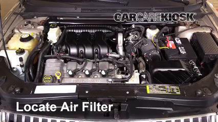2005 Mercury Montego Premier 3.0L V6 Air Filter (Engine) Replace