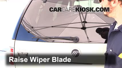 2005 Mercury Mountaineer Premier 4.6L V8 Windshield Wiper Blade (Rear) Replace Wiper Blade