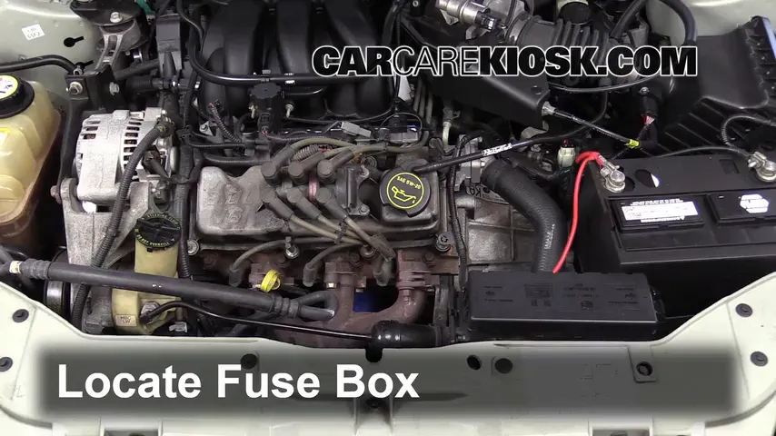 2000 mercury sable cigarette lighter fuse 1996 1999 Box Diagrams Fuse Layout Mercury Sable 2000-2005