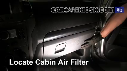 2005 Opel Zafira CDTI Cosmo 1.9L 4 Cyl. Turbo Diesel Air Filter (Cabin) Check