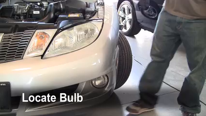 2005 Pontiac Sunfire 2.2L 4 Cyl. Lights Headlight (replace bulb)