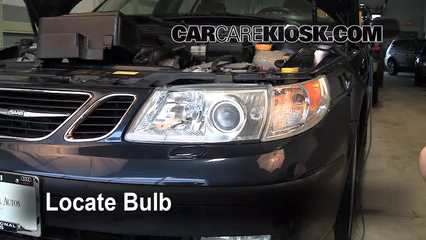 2005 Saab 9-5 Arc 2.3L 4 Cyl. Turbo Sedan Lights Daytime Running Light (replace bulb)