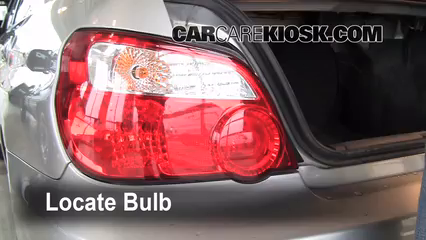 2005 Subaru Impreza WRX 2.0L 4 Cyl. Turbo Sedan Lights Reverse Light (replace bulb)