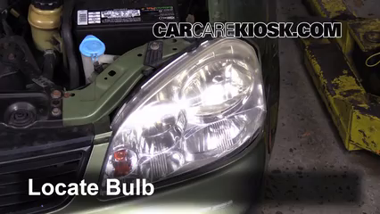 2005 Suzuki Forenza LX 2.0L 4 Cyl. Wagon Luces Luz de estacionamiento (reemplazar foco)