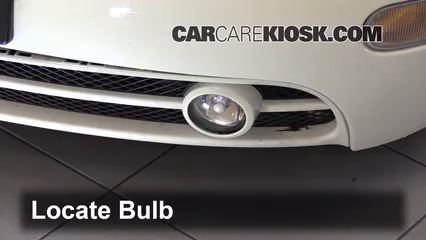 2005 Volkswagen Beetle GLS 1.8L 4 Cyl. Turbo Hatchback Éclairage Feu antibrouillard (remplacer l'ampoule)