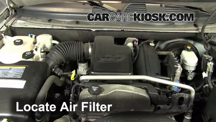 Air Filter How To 2002 2009 Chevrolet Trailblazer 2006