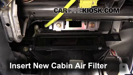 Cambio de filtro de aire interior Nissan Sentra 2000-2006 ... Cambio de filtro de aire interior Nissan Sentra 2000-2006 ...