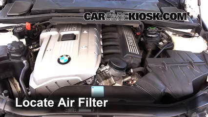 2006 BMW 325i 3.0L 6 Cyl. Filtre à air (moteur)