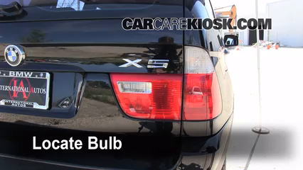 Brake Light Replacement: 2006 BMW X5 4.4i 4.4L V8