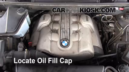 Oil & Filter Change 2006 BMW X5 4.4i 4.4L V8