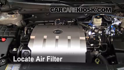 2006 Buick Lucerne CXS 4.6L V8 Filtro de aire (motor)