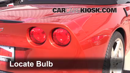 2006 Chevrolet Corvette 6.0L V8 Convertible Lights Tail Light (replace bulb)