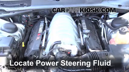 2006 Chrysler 300 C SRT8 6.1L V8 Power Steering Fluid