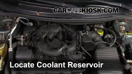 2006 Dodge Stratus SXT 2.7L V6 Antigel (Liquide de Refroidissement) Vérifiez le niveau d'antigel