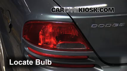 2006 Dodge Stratus SXT 2.7L V6 Lights Reverse Light (replace bulb)