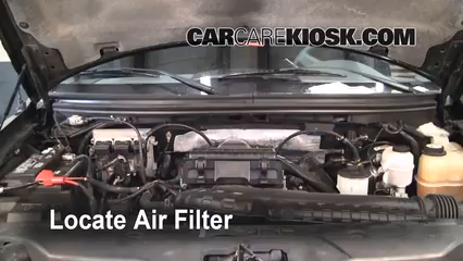 2006 Ford F-150 XLT 5.4L V8 Extended Cab Pickup (4 Door) Filtro de aire (motor)