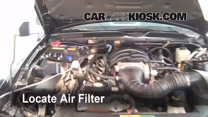 2006 Ford Mustang GT 4.6L V8 Coupe Filtre à air (intérieur)