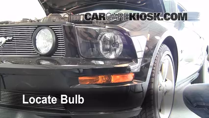 2006 Ford Mustang GT 4.6L V8 Coupe Éclairage Feu de jour (remplacer l'ampoule)