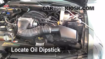 Check Oil Level 2006 Ford Mustang GT 4.6L V8 Coupe