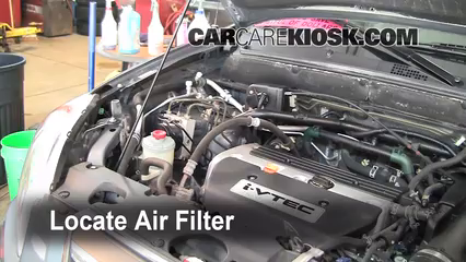 2006 Honda CR-V SE 2.4L 4 Cyl. Filtro de aire (motor)