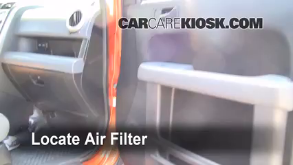 2006 Honda Element EX 2.4L 4 Cyl. Air Filter (Cabin) Check
