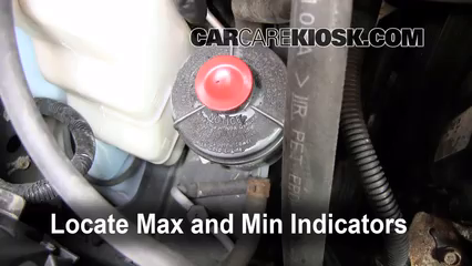 Check Power Steering Level Honda Pilot 2003 2008 2006 Honda Pilot Ex 3 5l V6