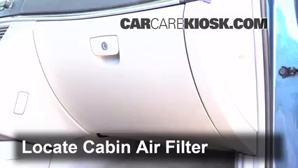 2006 Hyundai Sonata LX 3.3L V6 Air Filter (Cabin) Replace