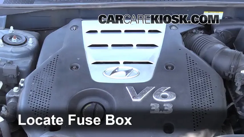 Blown Fuse Check 2009 Hyundai Sonata SE 3.3L V6