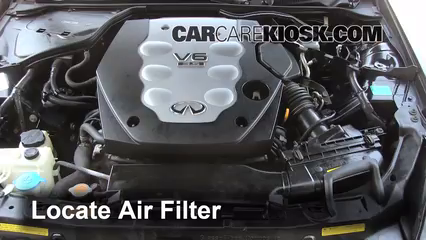 2006 Infiniti G35 X 3.5L V6 Air Filter (Engine)