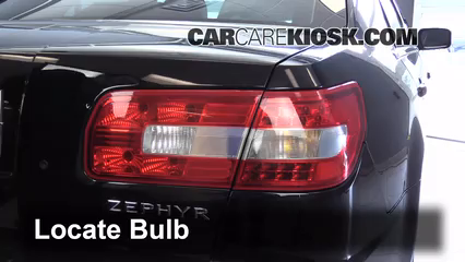 2006 Lincoln Zephyr 3.0L V6 Éclairage Feux de marche arrière (remplacer une ampoule)