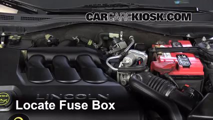 Interior Fuse Box Location: 2006 Lincoln Zephyr 3.0L V6