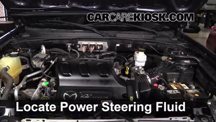 2006 Mazda Tribute S 3.0L V6 Power Steering Fluid