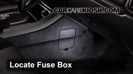 Interior Fuse Box Location: 2001-2006 Mazda Tribute - 2004 Mazda