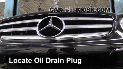 2006 Mercedes-Benz CLK350 3.5L V6 Convertible (2 Door) Aceite Cambiar aceite y filtro de aceite