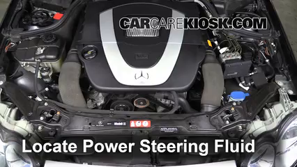 2006 Mercedes-Benz CLK350 3.5L V6 Convertible (2 Door) Power Steering Fluid