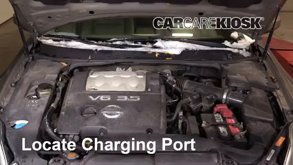 2006 Nissan Maxima SE 3.5L V6 Air Conditioner Recharge Freon
