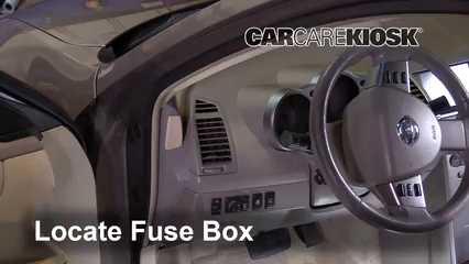 2006 Nissan Maxima SE 3.5L V6 Fuse (Interior) Replace