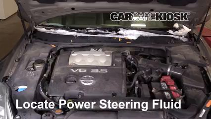 2006 Nissan Maxima SE 3.5L V6 Power Steering Fluid Fix Leaks