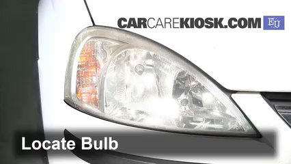 2006 Opel Corsa C Van 1.3L 4 Cyl. Turbo Diesel Lights Headlight (replace bulb)