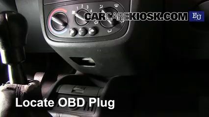 Opel corsa obd разъем