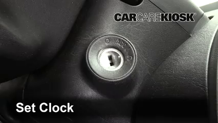 2006 Saturn Ion-3 2.2L 4 Cyl. Coupe Clock